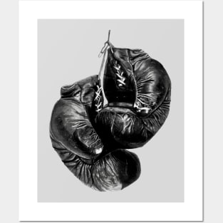 Boxing Gloves Posters and Art